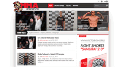 Desktop Screenshot of mmamagazin.rs